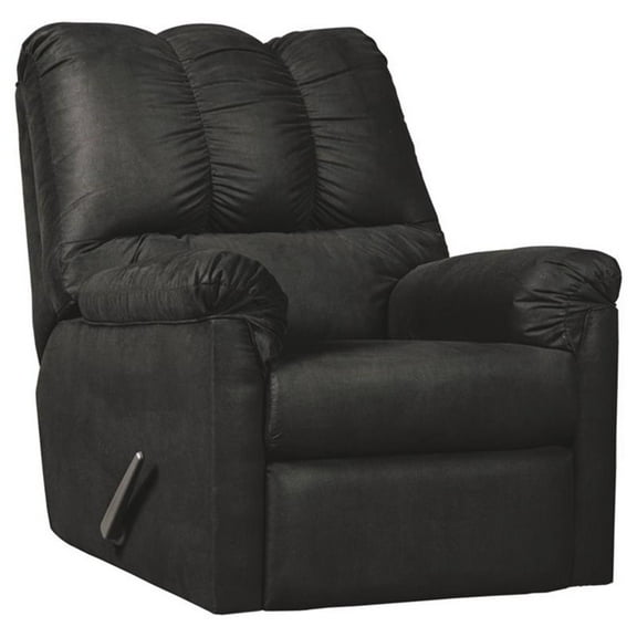 Signature Design by Ashley Darcy Rocker Recliner in Black