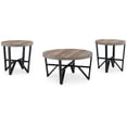 thumbnail image 1 of Signature Design by Ashley Deanlee Table (Set of 3), Grayish Brown & Black, 1 of 7