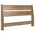 thumbnail image 1 of Signature Design by Ashley Deanlow Queen Mid-Century Panel Headboard, Honey Brown, 1 of 5
