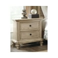 thumbnail image 1 of Signature Design by Ashley Demarlos Parchment 2-Drawer Nightstand, White, 1 of 3