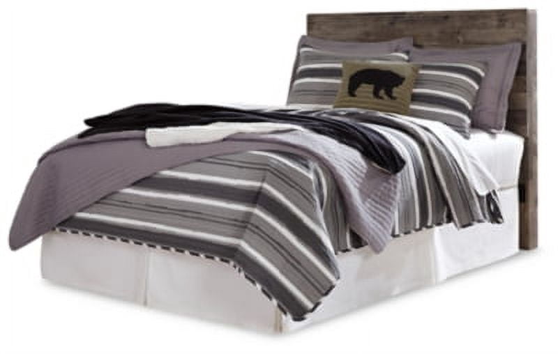 Signature Design by Ashley Derekson Panel Headboard, Full, Multi Gray