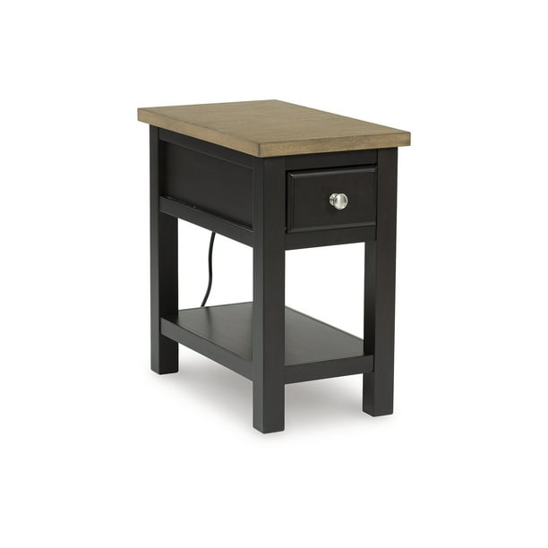 Drazmine Chairside End Table - Brown Drazmine Chairside End Table - Brown