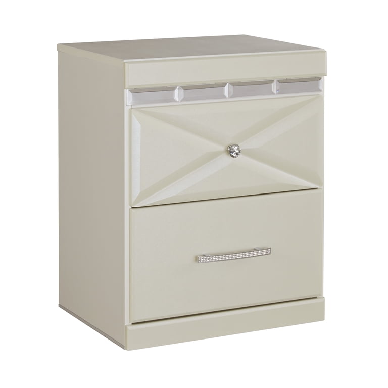 Signature Design by Ashley Dreamur Champagne Nightstand