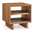 thumbnail image 1 of Signature Design by Ashley Dressonni Square End Table, Brown, 1 of 5