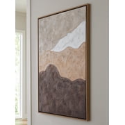 Signature Design by Ashley Fanthorne Canvas Art Abstract Canvas Art for Living Room or Bedroom
