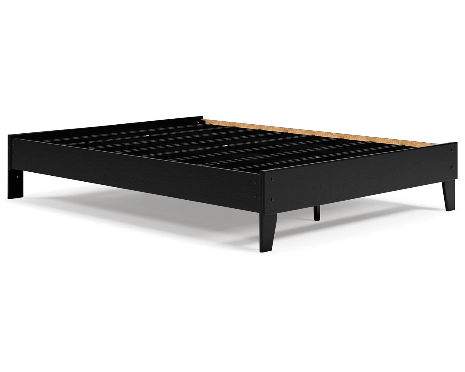 Signature Design by Ashley Finch Modern Platform Bed Frame, Queen
