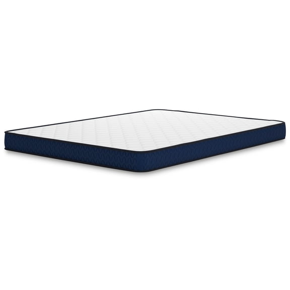 Signature Design by Ashley Firm 6 inch Twin Foam Mattress, White