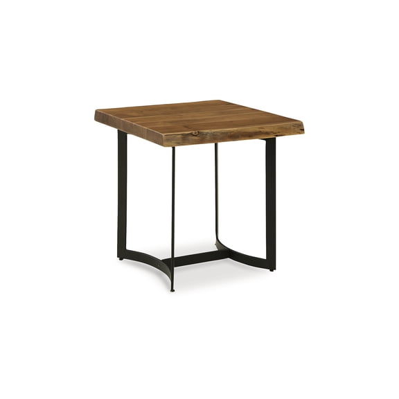 Signature Design by Ashley Fortmaine End Table, Brown & Black