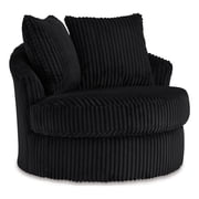 Signature Design by Ashley Furniture Gramwell Onyx Swivel Chair