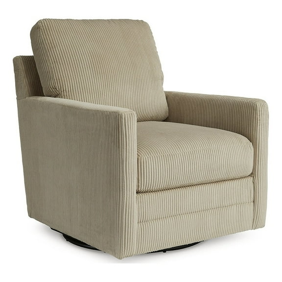 Signature Design by Ashley Furniture Icaman Sand Swivel Chair