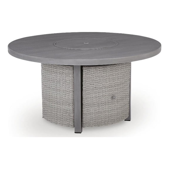 Signature Design by Ashley Gale Limestone Outdoor Fire Pit Table