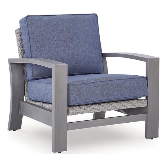 Signature Design by Ashley Gale Limestone Outdoor Spring Lounge Chair