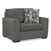 Signature Design by Ashley Gardiner Pewter Oversized Chair
