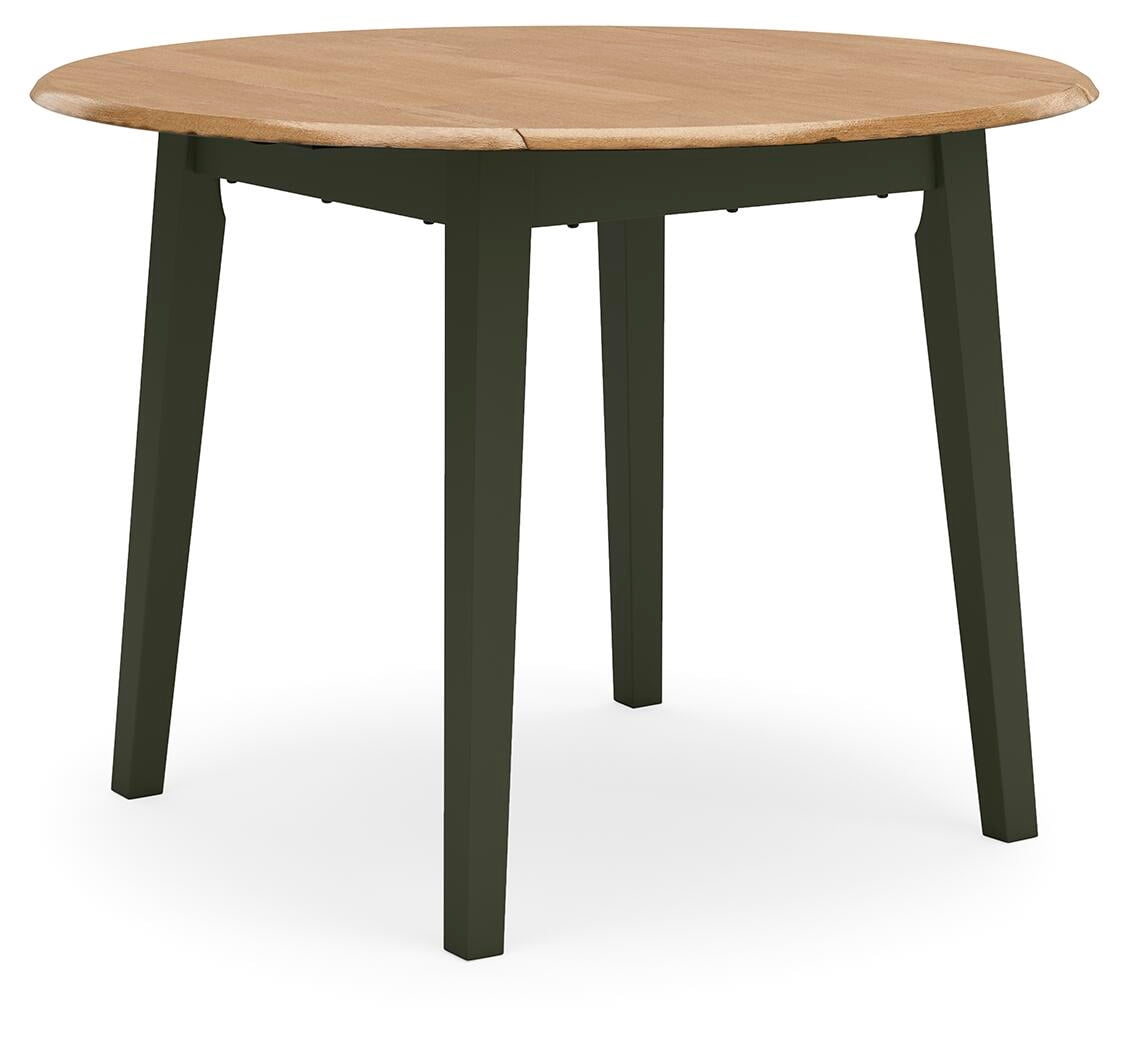 Signature Design by Ashley Gesthaven 2 Drop Leaf Dining Table, Green