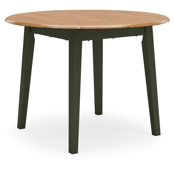 Signature Design by Ashley Gesthaven 2 Drop Leaf Dining Table, Green