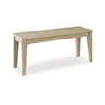 thumbnail image 1 of Signature Design by Ashley Gleanville Casual 42" Dining Bench, Light Brown, 1 of 5