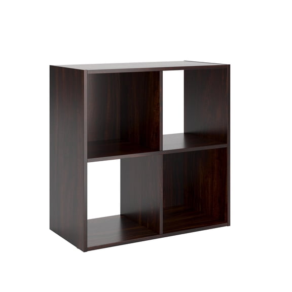 Signature Design by Ashley Glosmount 4 Cube Storage Organizer with Cherry Finish