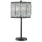 Signature Design by Ashley Gracella 27" Modern Glam Crystal Table Lamp, Black