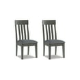thumbnail image 1 of Signature Design by Ashley Hallanden Modern Slat Back Dining Room Chair, Set of 2, Gray, 1 of 5
