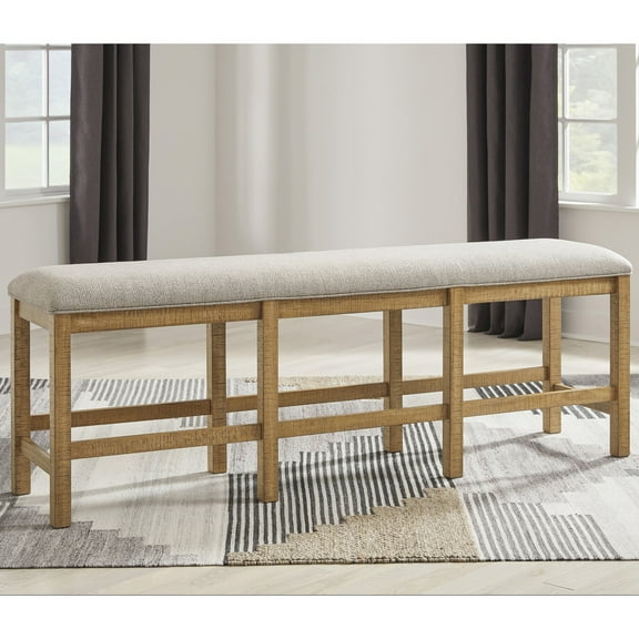 Signature Design by Ashley Havonplane 72" Counter Height Dining Bench