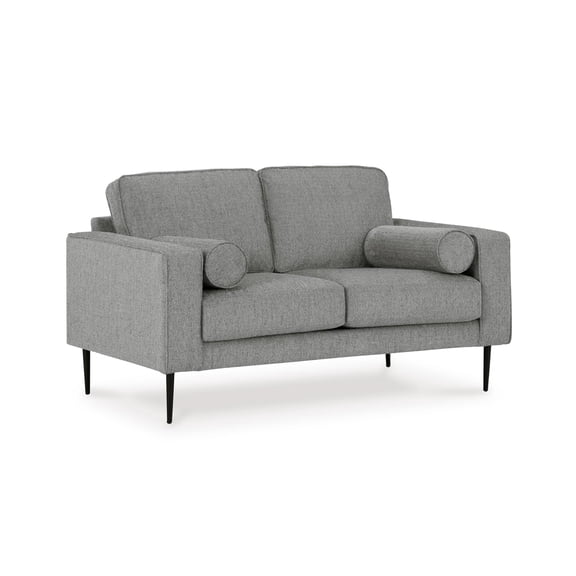 Signature Design by Ashley Hazela Charcoal Loveseat