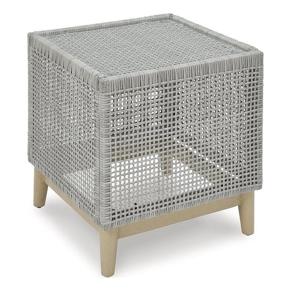 Signature Design by Ashley Hemlock Mica Outdoor End Table