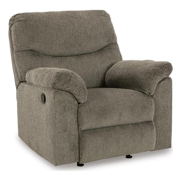 Signature Design by Ashley Hensley Moor Recliner in Gray