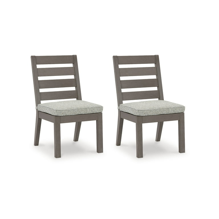 Hillside Barn Outdoor Dining Chair (Set of 2) - Gray/Brown Hillside Barn Outdoor Dining Chair (Set of 2) - Gray/Brown