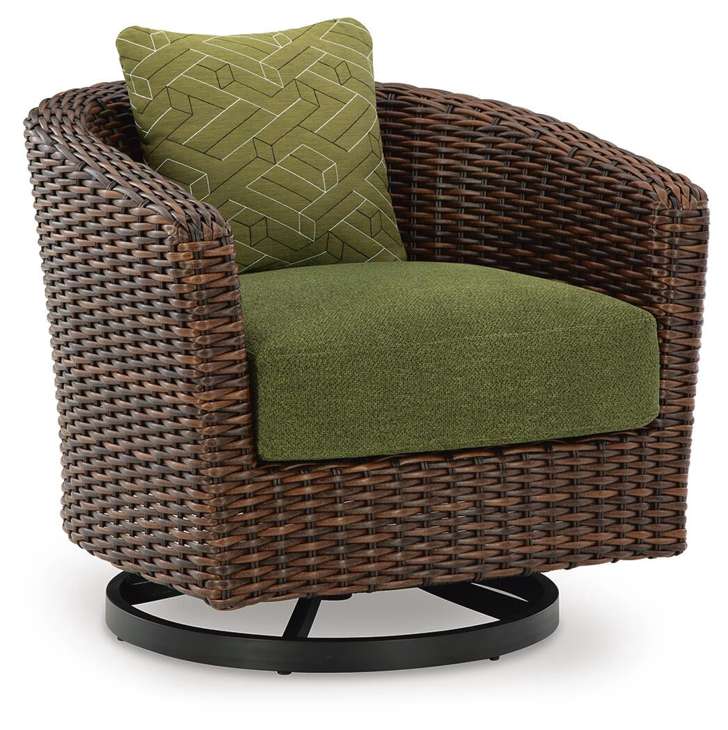 signature design by ashley swivel lounge chair