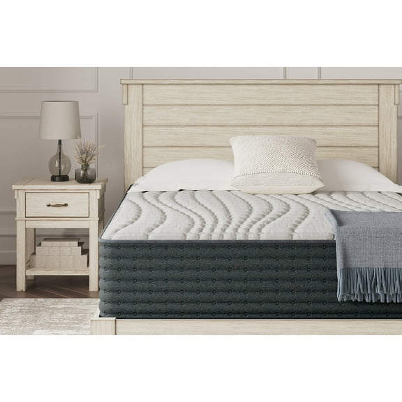 Signature Design by Ashley Hybrid 1300 13 Inch Plush Memory Foam Mattress, King