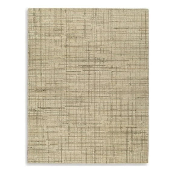 Signature Design by Ashley Janston Gray & Tan 8x10 Rug