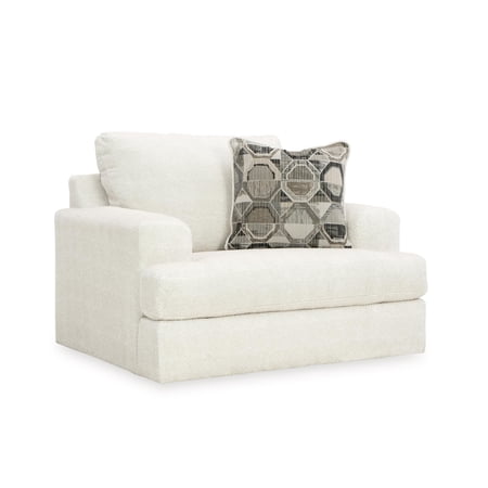 Signature Design by Ashley Karinne Linen Oversized Chair