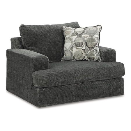 Signature Design by Ashley Karinne Smoke Oversized Chair