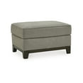 thumbnail image 1 of Signature Design by Ashley Kaywood Upholstered Ottoman, Granite Gray, 1 of 5