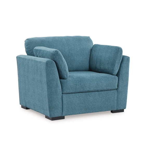 Signature Design by Ashley Keerwick Blue Oversized Chair