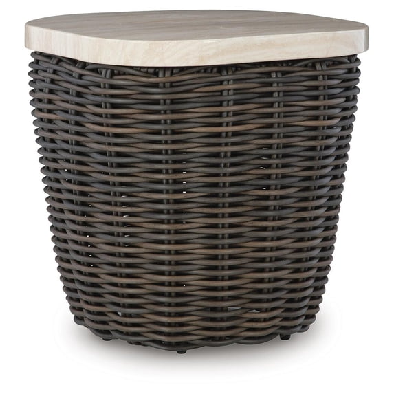Signature Design by Ashley Kimora Square End Table, Brown