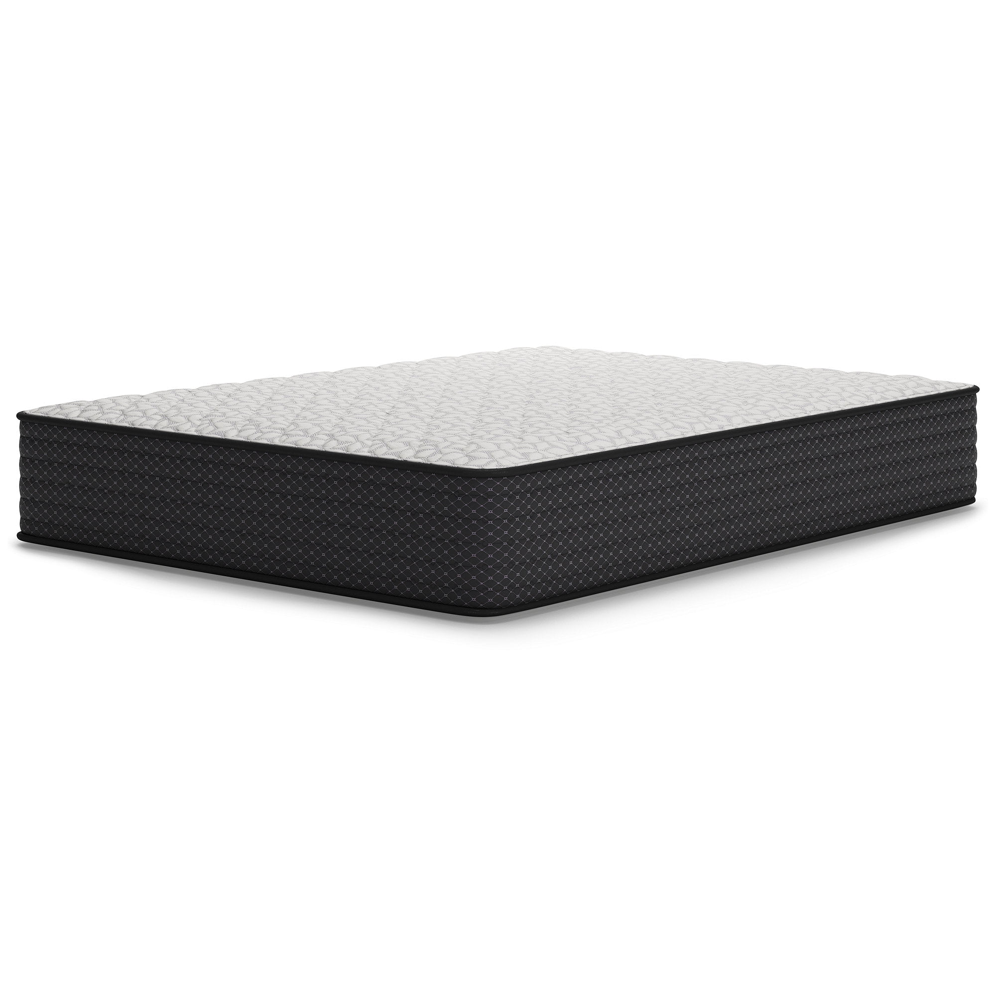 Signature Design by Ashley King Size Limited Edition 12 inch Firm Hybrid Mattress with Lumbar Support Gel Memory Foam, White