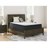 Signature Design by Ashley Queen Size Limited Edition 13" Pillow Top Hybrid Mattress with Lumbar Support Gel Memory Foam, White