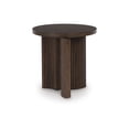 thumbnail image 1 of Signature Design by Ashley Korestone Contemporary  End Table, Dark Brown, 1 of 8
