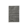 thumbnail image 1 of Signature Design by Ashley Kurtmen 5' x 7' Area Rug, Black Ivory Geometric, 1 of 5