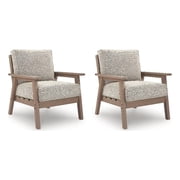 Signature Design by Ashley Larkspur Ravine Outdoor Lounge Chair Set of 2