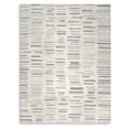 thumbnail image 1 of Signature Design by Ashley Leesdale 8' x 10' White, Brown, and Black Striped Rug, 1 of 4