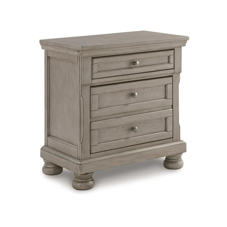 Lettner Nightstand - Light Gray Lettner Nightstand - Light Gray