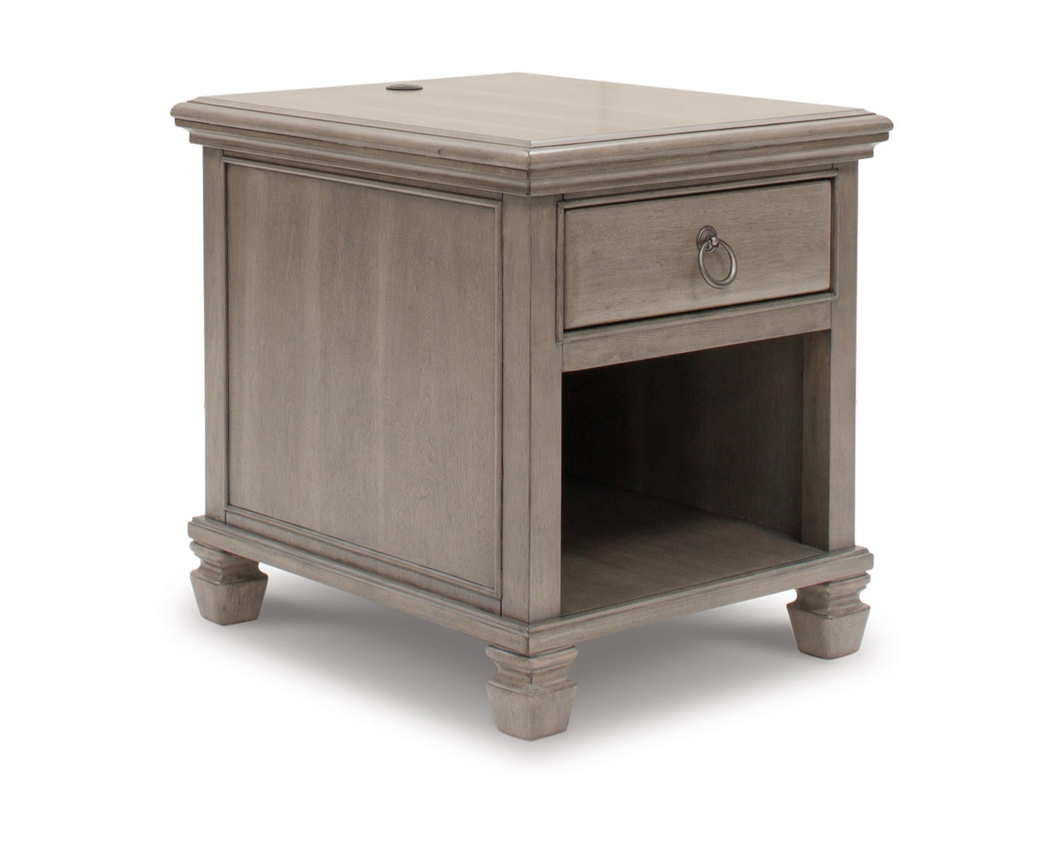 Signature Design by Ashley Lexorne Classic End Table with 1 Drawer, 1 ...