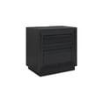 thumbnail image 1 of Signature Design by Ashley Londer Two-Drawer Charging Nightstand - Black Modern Farmhouse Bedside Table, 1 of 8