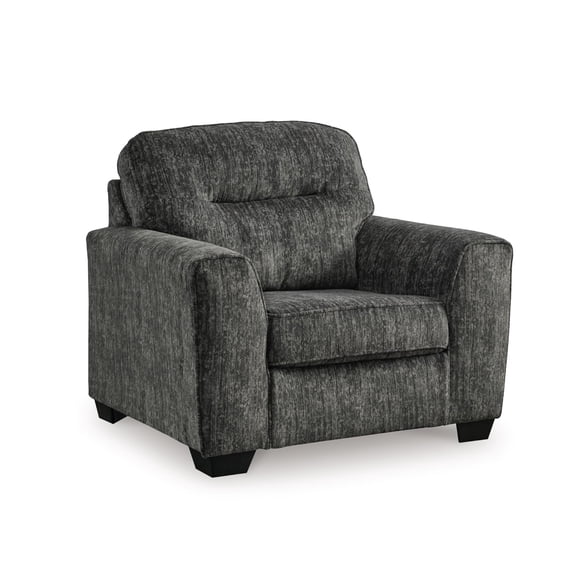 Signature Design by Ashley Lonoke Gunmetal Oversized Chair