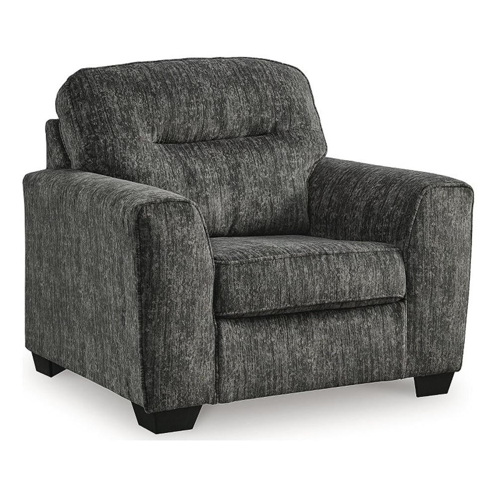 Signature Design by Ashley Lonoke Gunmetal Oversized Chair