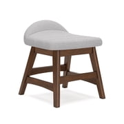 Signature Design by Ashley Lyncott Home Office Desk Chair, Light Gray/Brown