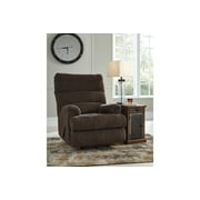 Signature Design by Ashley Man Fort Rocker Recliner in Earth