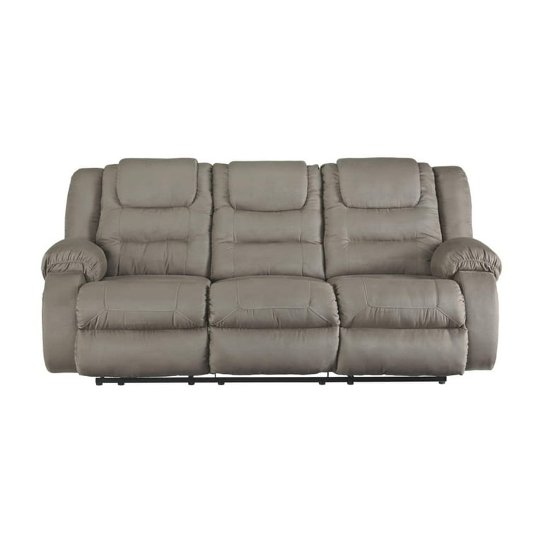 Signature Design by Ashley McCade Reclining Sofa in Cobblestone